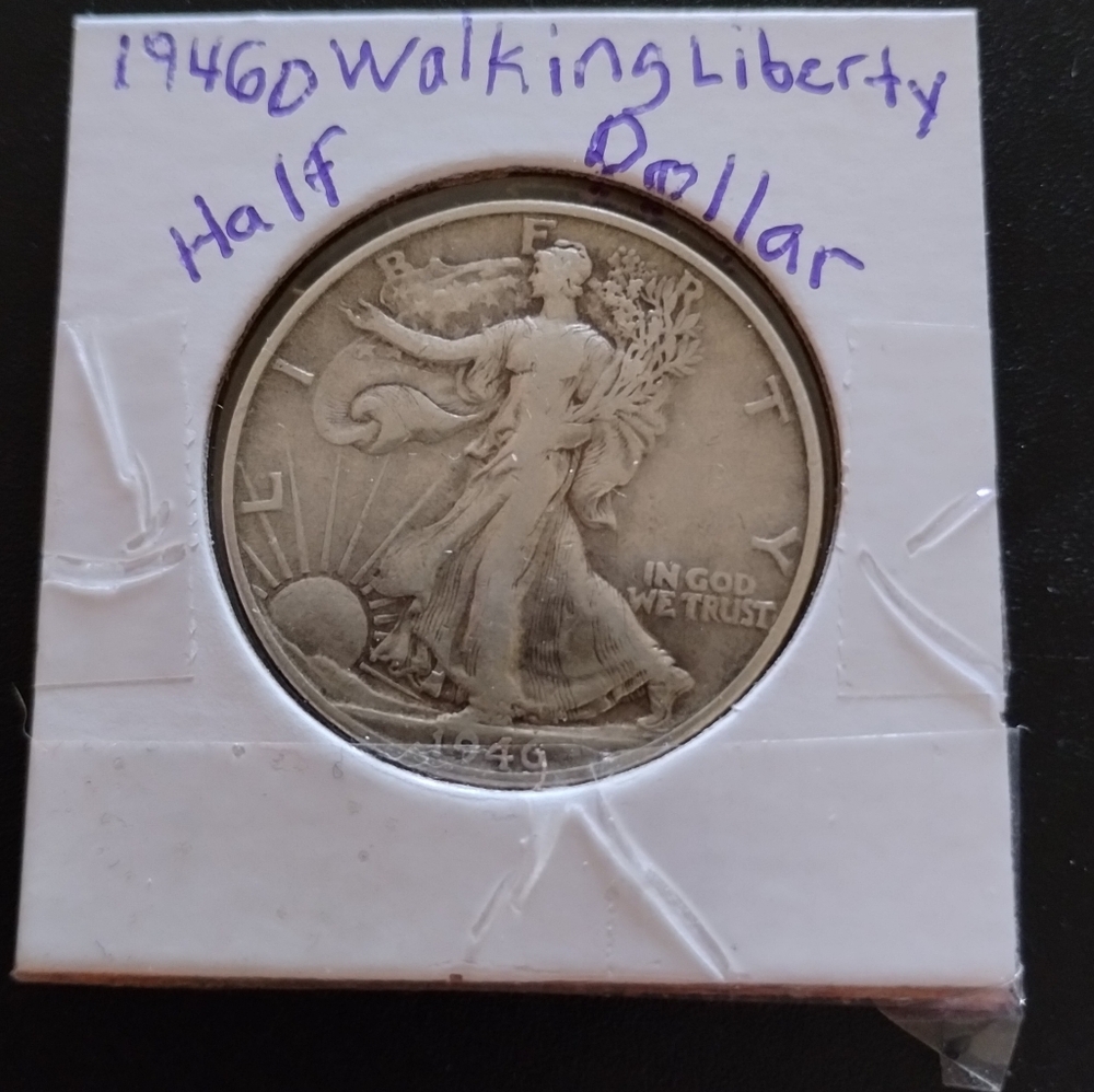 1946 D Walking Liberty Half Dollar.